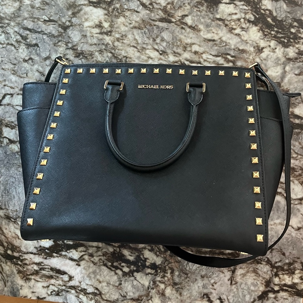 Michael Kors Studded Selma Bag Large